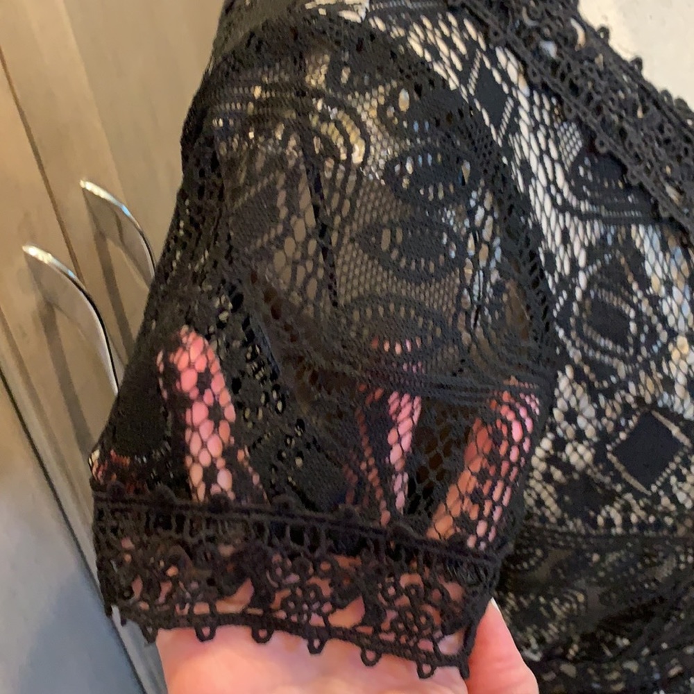 NEW American Rag Black Lace Dress ❤️❤️❤️ - Picture 6 of 8